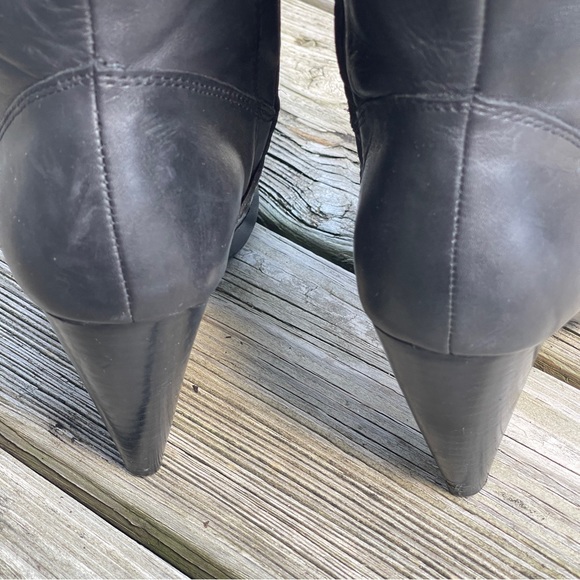 Kelly & Katie tall leather boots with silver buckle Size 8 - Picture 9 of 10